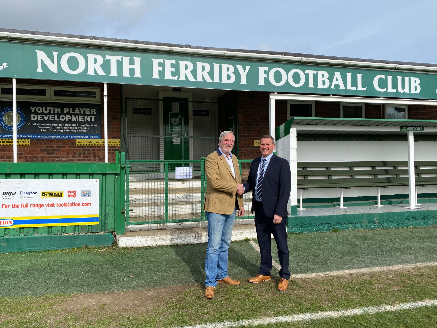 Wilberforce Partnership with North Ferriby FC Wilberforce College